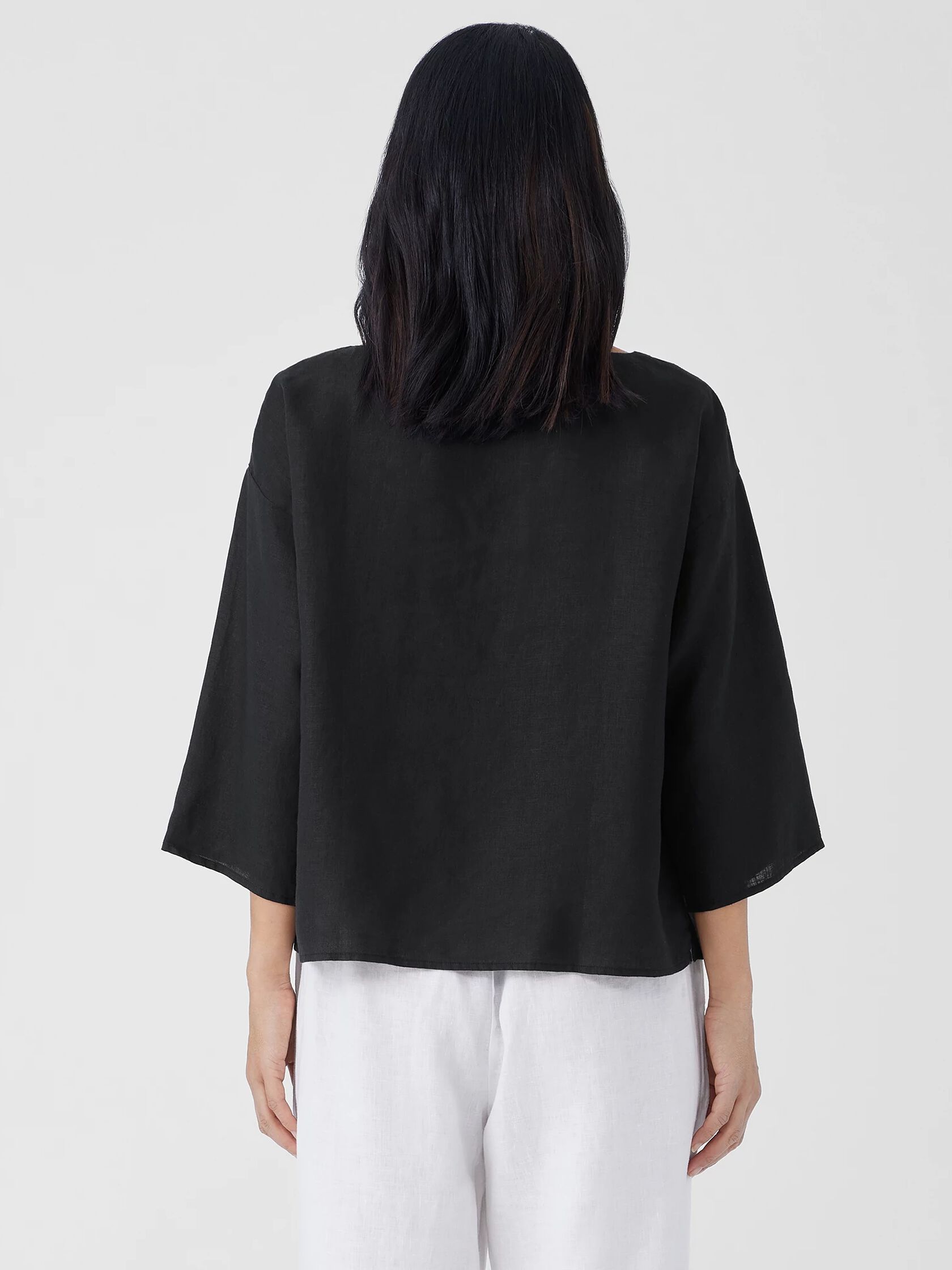 Organic Handkerchief Linen Box-Top