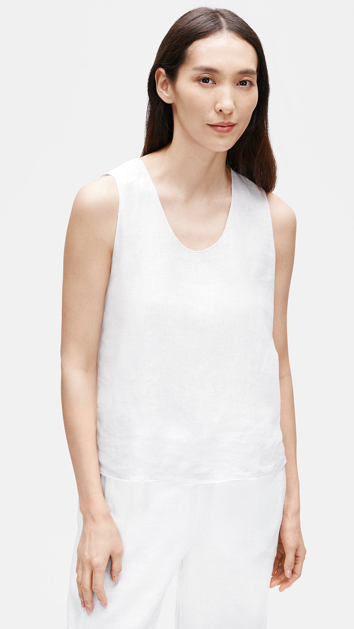 Eileen fisher hot sale linen shell