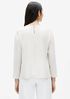 Silk Georgette Crepe Round Neck Top