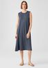 Fine Jersey Crew Neck Dress