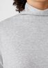 Cozy Brushed Terry Funnel Neck Top