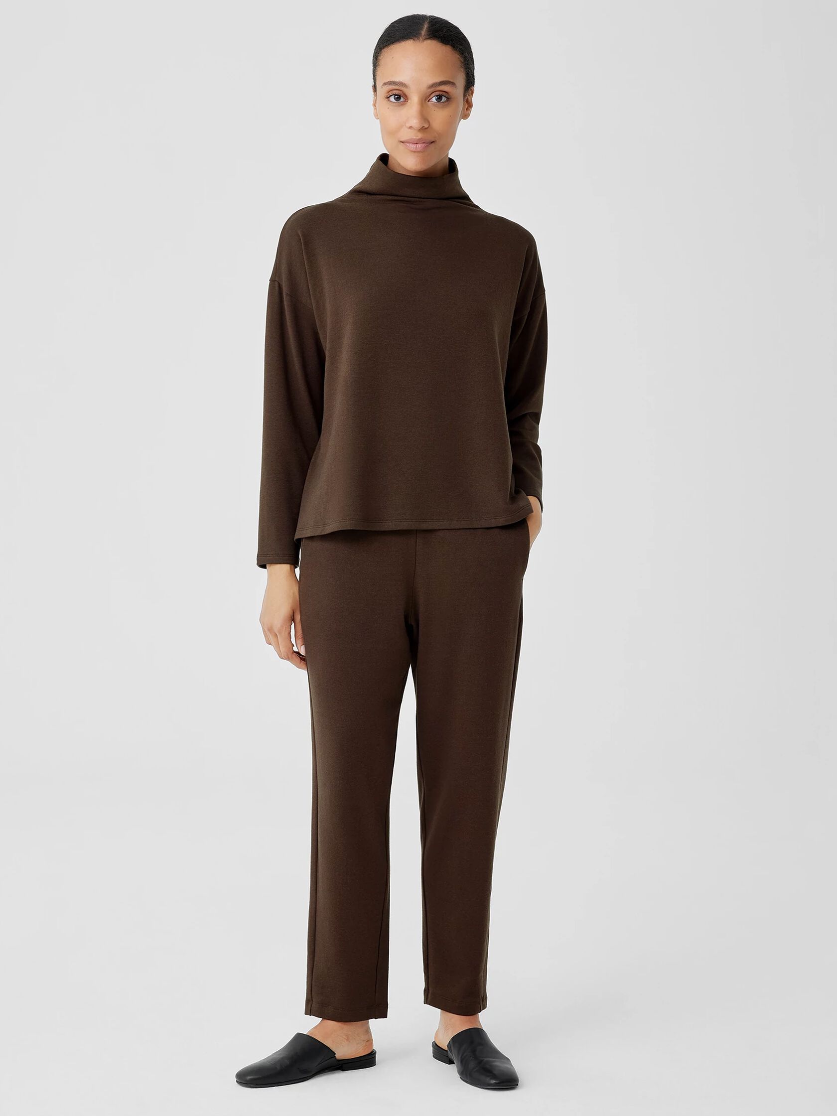 Cozy Brushed Terry Hug Slouchy Pant