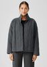 Organic Linen Cotton Crepe Quilted Jacket
