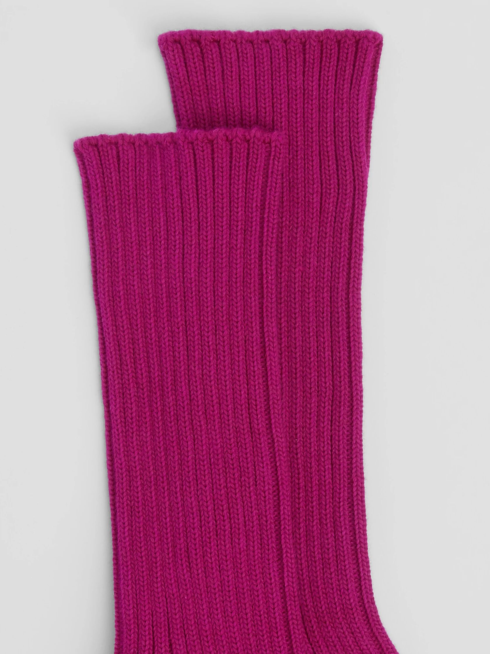 Cotton Ribbed Trouser Sock