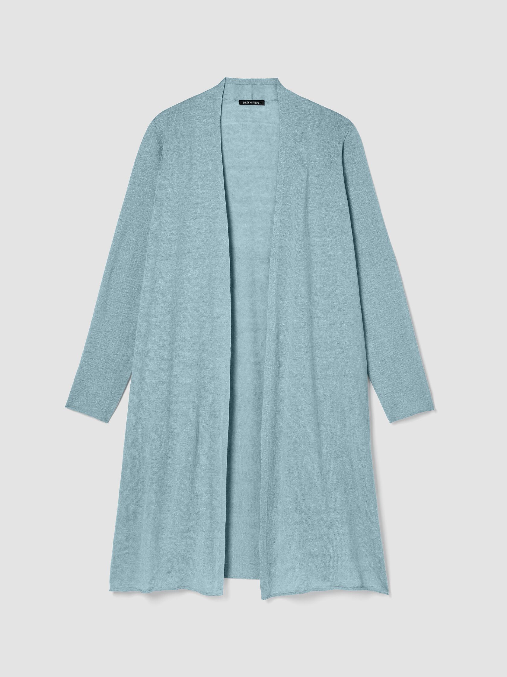 Organic Linen Cotton Long Cardigan