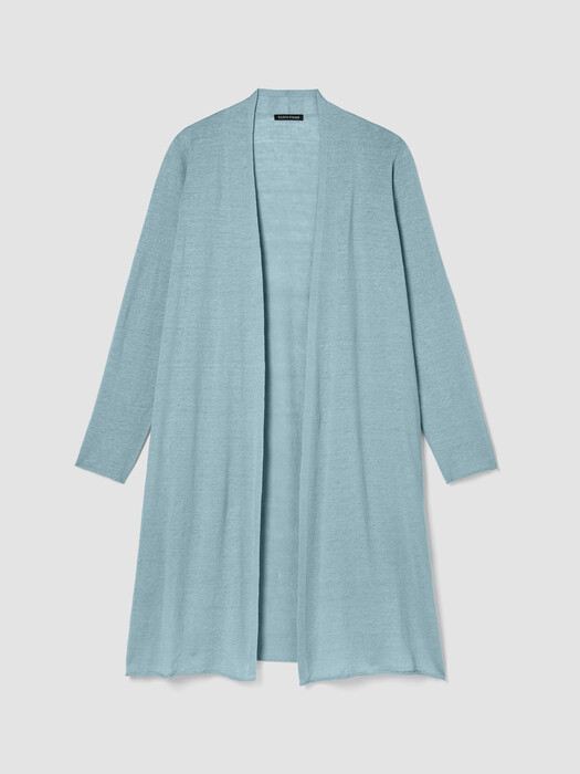Organic Linen Cotton Long Cardigan