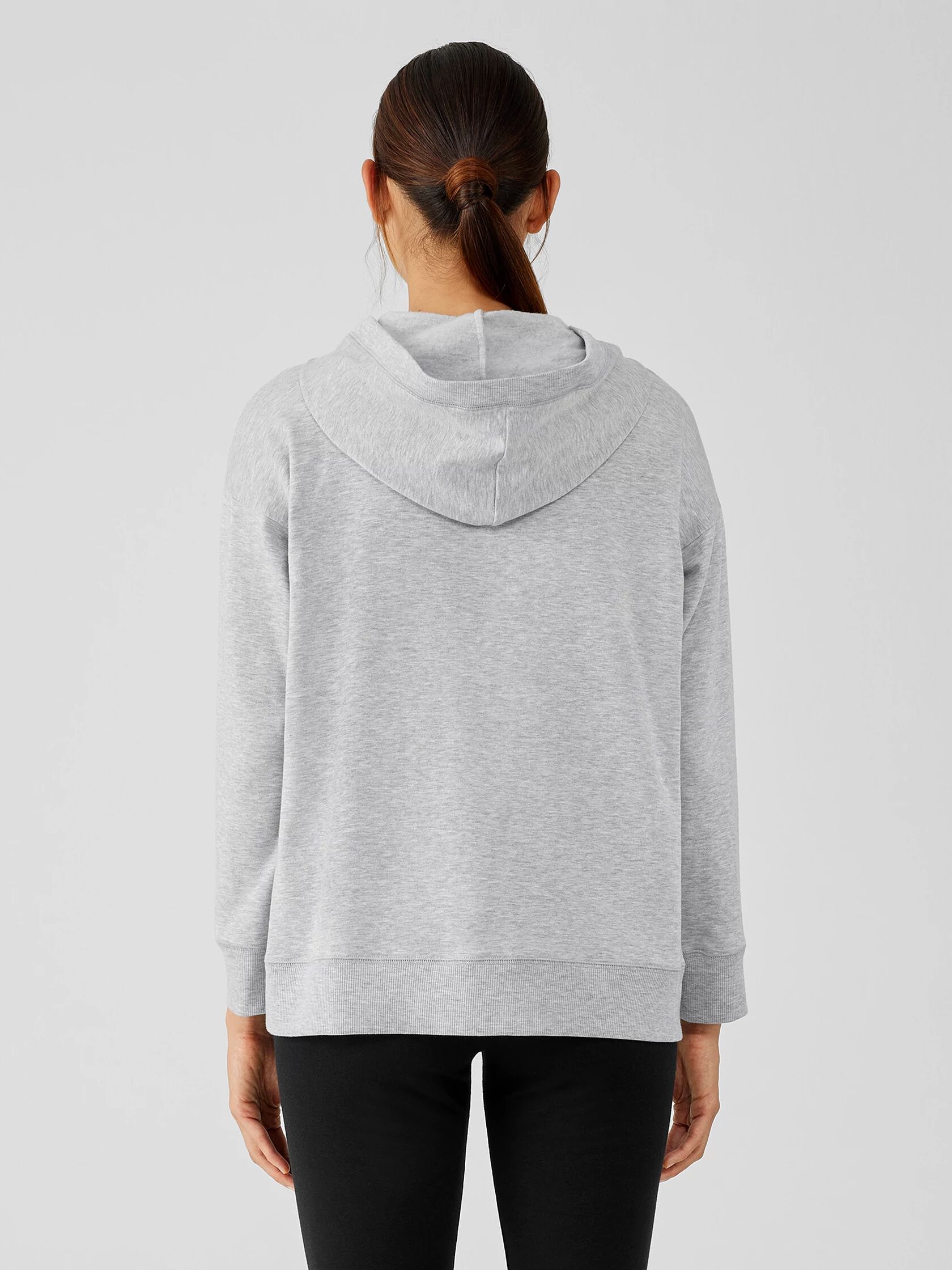 Cozy Brushed Terry Hug Hooded Top
