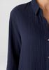 Organic Cotton Lofty Gauze Classic Collar Shirt