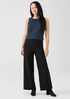 Washable Flex Ponte Wide-Leg Pant