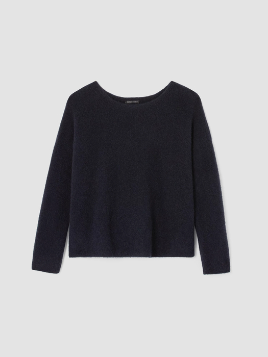 Cashmere Silk Bliss Boatneck Top