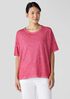 Organic Cotton Hazy Slub Crew Neck Tee