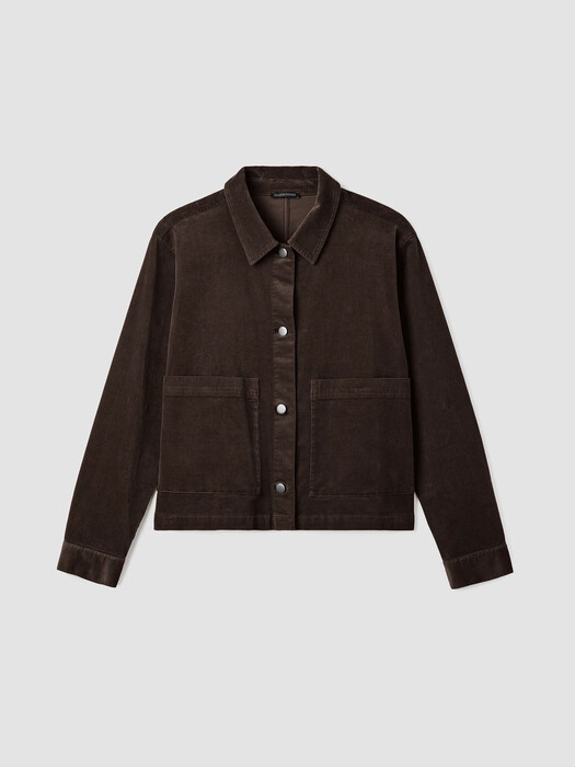 Organic Cotton Stretch Corduroy Jacket