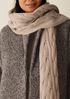Cotton & Recycled Cashmere Scarf