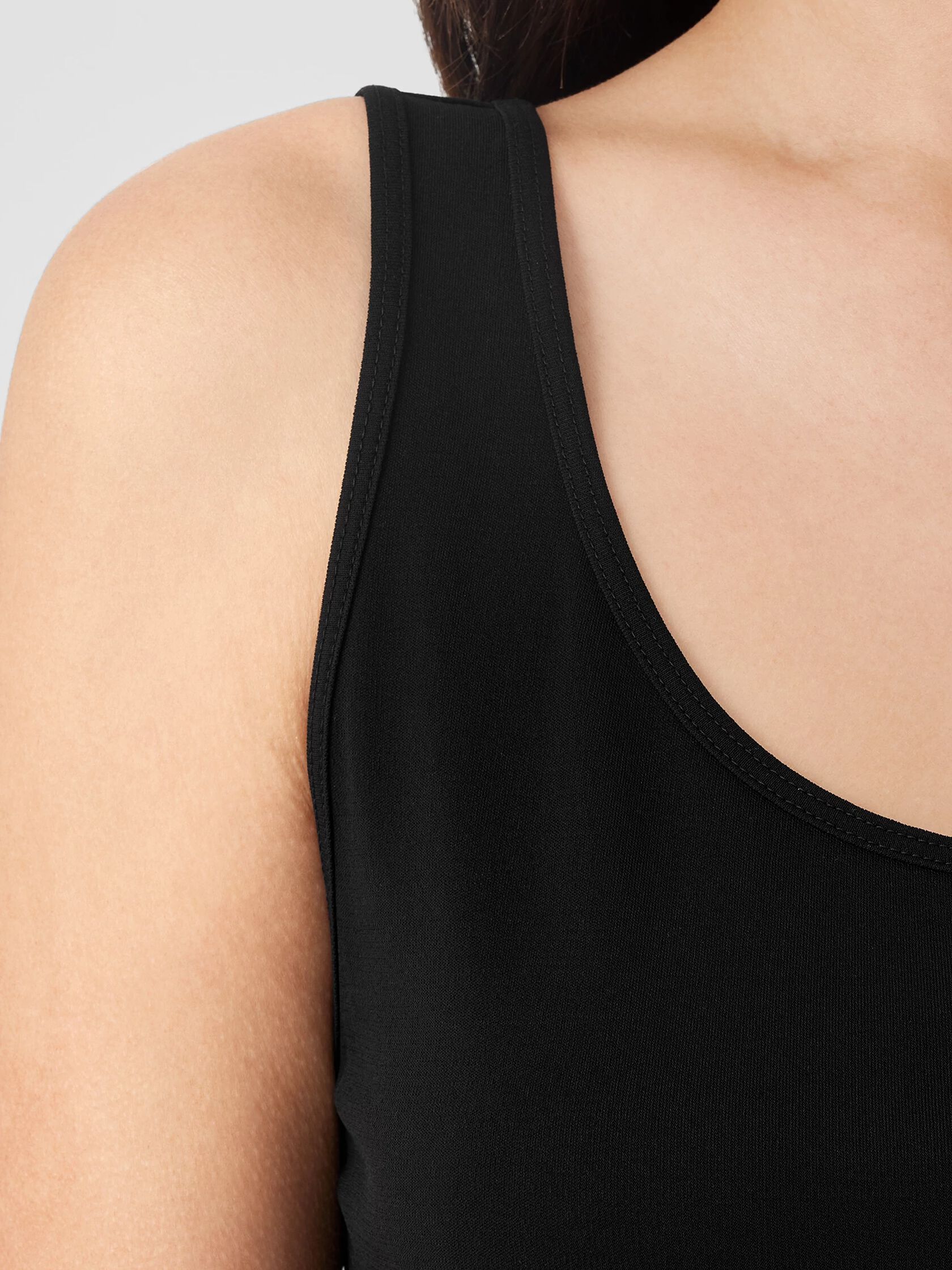 Calvin Klein Matte Jersey Scoop Neck Tank