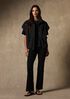 Light Cotton Nylon High Collar Vest