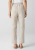 Organic Linen Tapered Pant