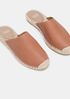 Kai Tumbled Leather Espadrille
