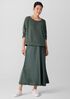 Garment-Dyed Organic Cotton Terry Box-Top