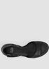 Nava Tumbled Leather Platform Sandal
