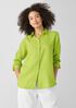 Organic Handkerchief Linen Classic Collar Shirt