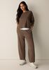 Garment-Dyed Organic Cotton Terry Arch Pant