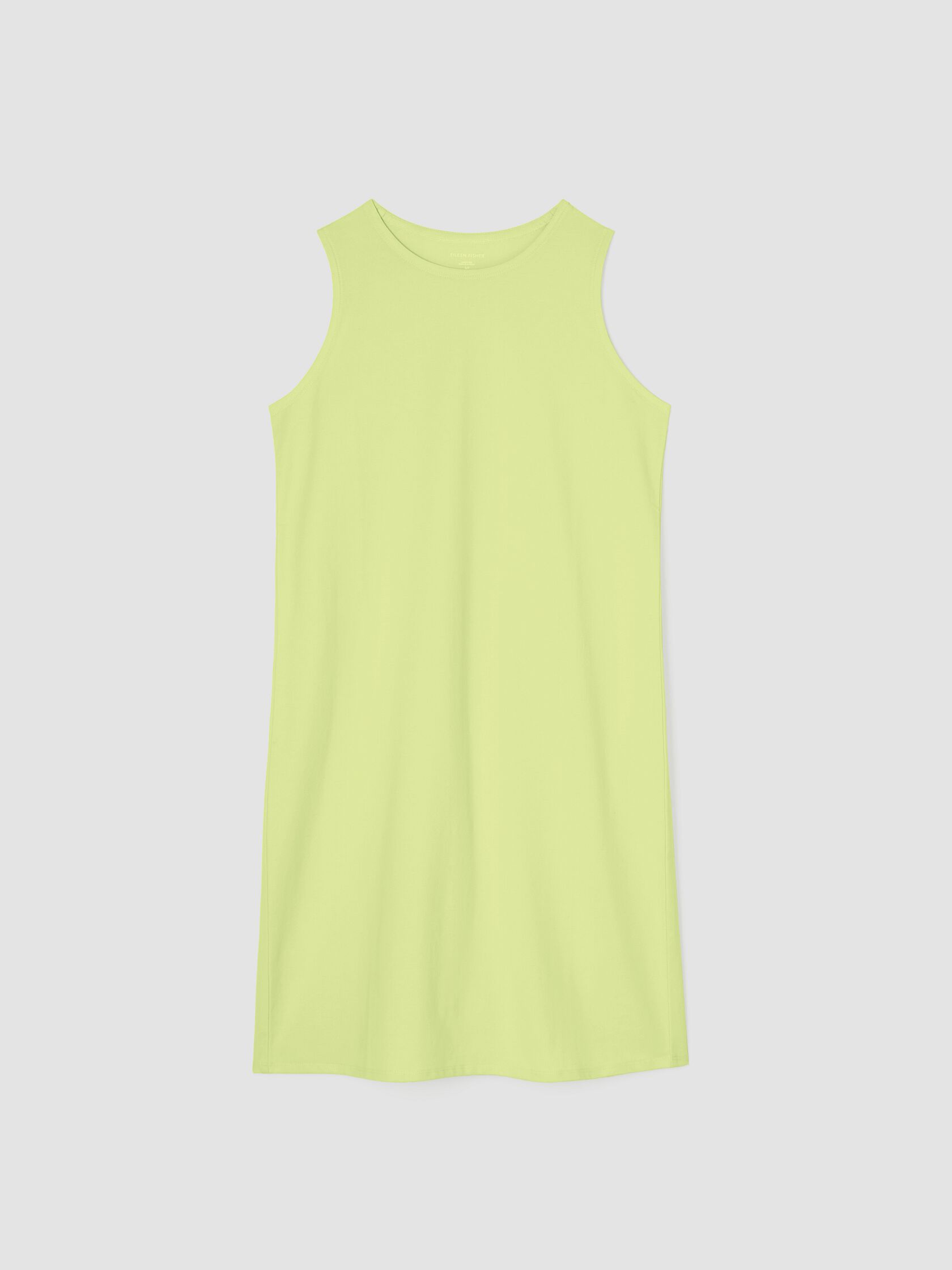 Pima Cotton Stretch Jersey Tank Dress