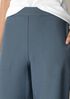Washable Stretch Crepe Cuffed Pant