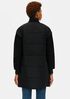 Recycled Nylon with Boiled Wool Coat