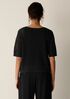 Organic Linen Cotton Round Neck Top