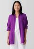 Organic Cotton Lofty Gauze Classic Collar Long Shirt