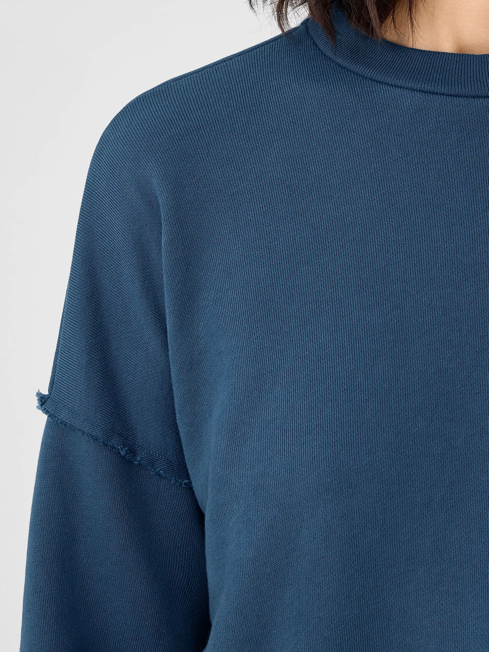 Organic Cotton French Terry Box-Top