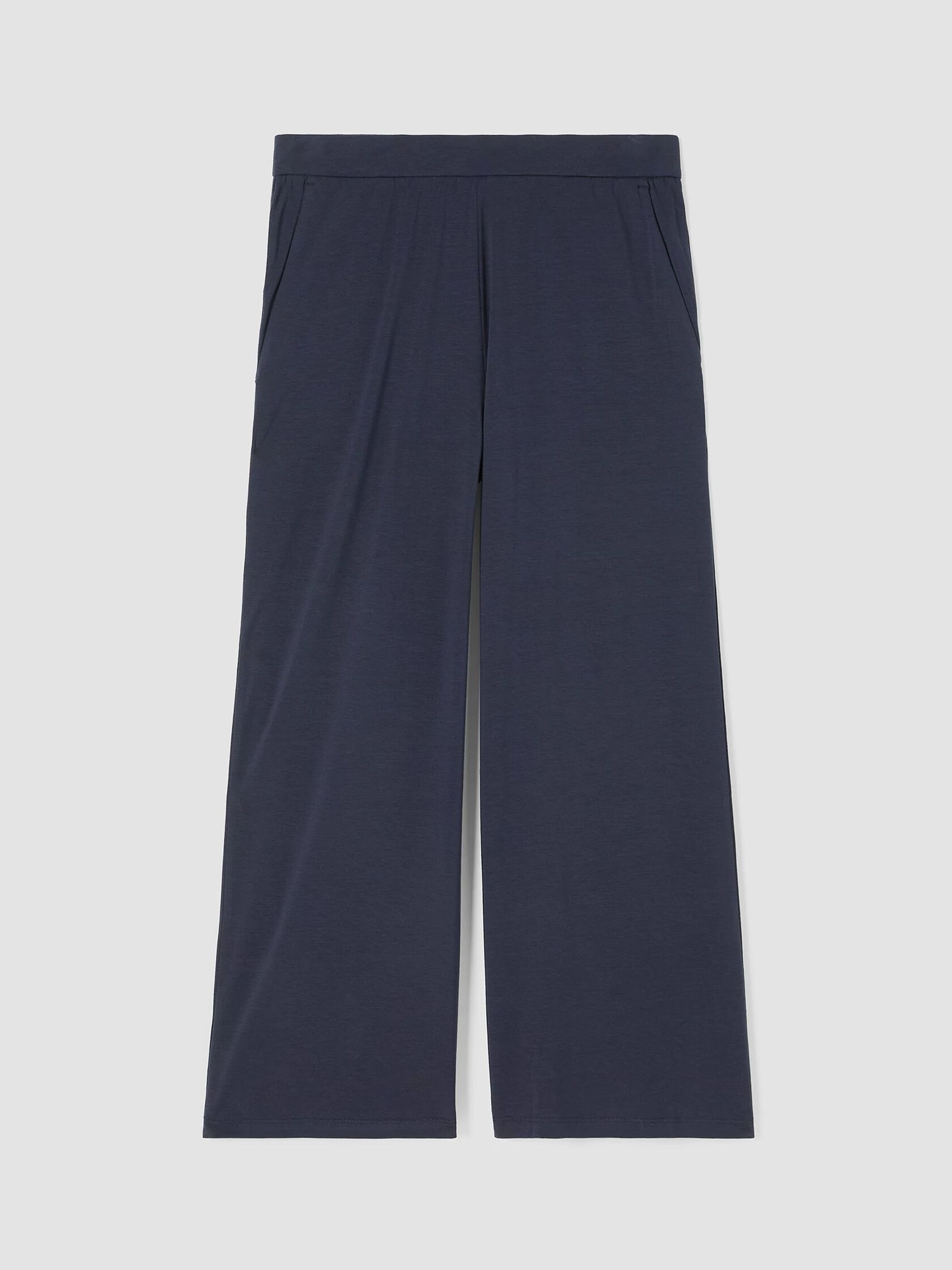Fine Jersey Wide-Leg Pant