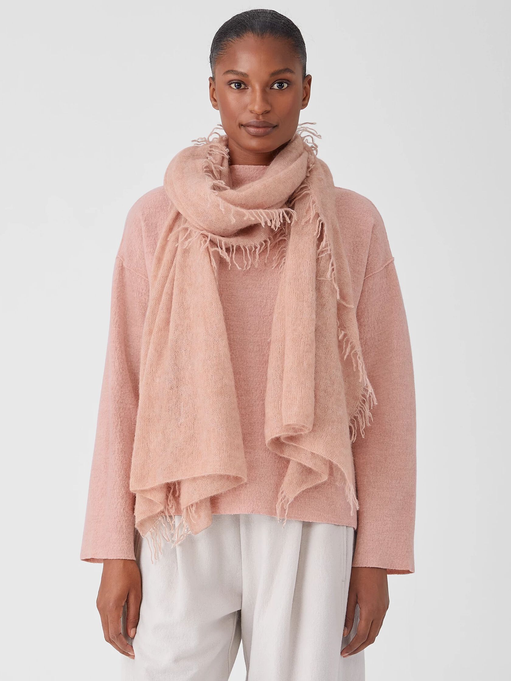 Washed Alpaca Scarf