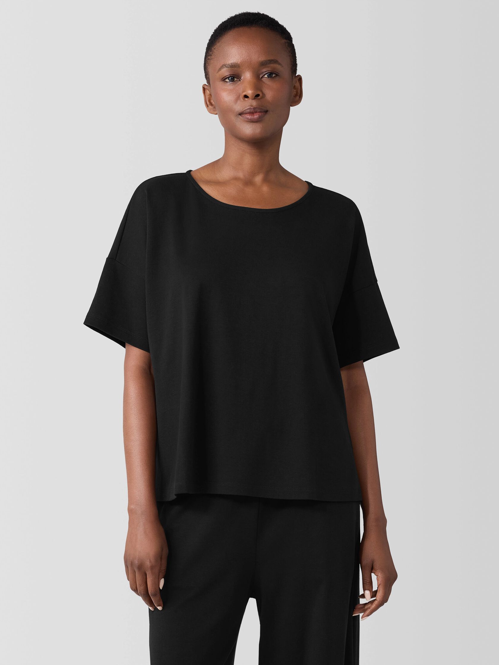 Organic Cotton Interlock Sleep Tee
