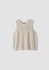 Cotton Fluff Sleeveless Top