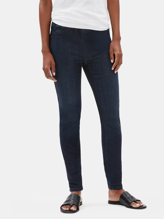 Organic Cotton Stretch Jean Leggings