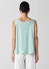 Organic Linen Jersey Scoop Neck Tank