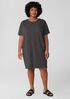 Pima Cotton Stretch Jersey T-Shirt Dress