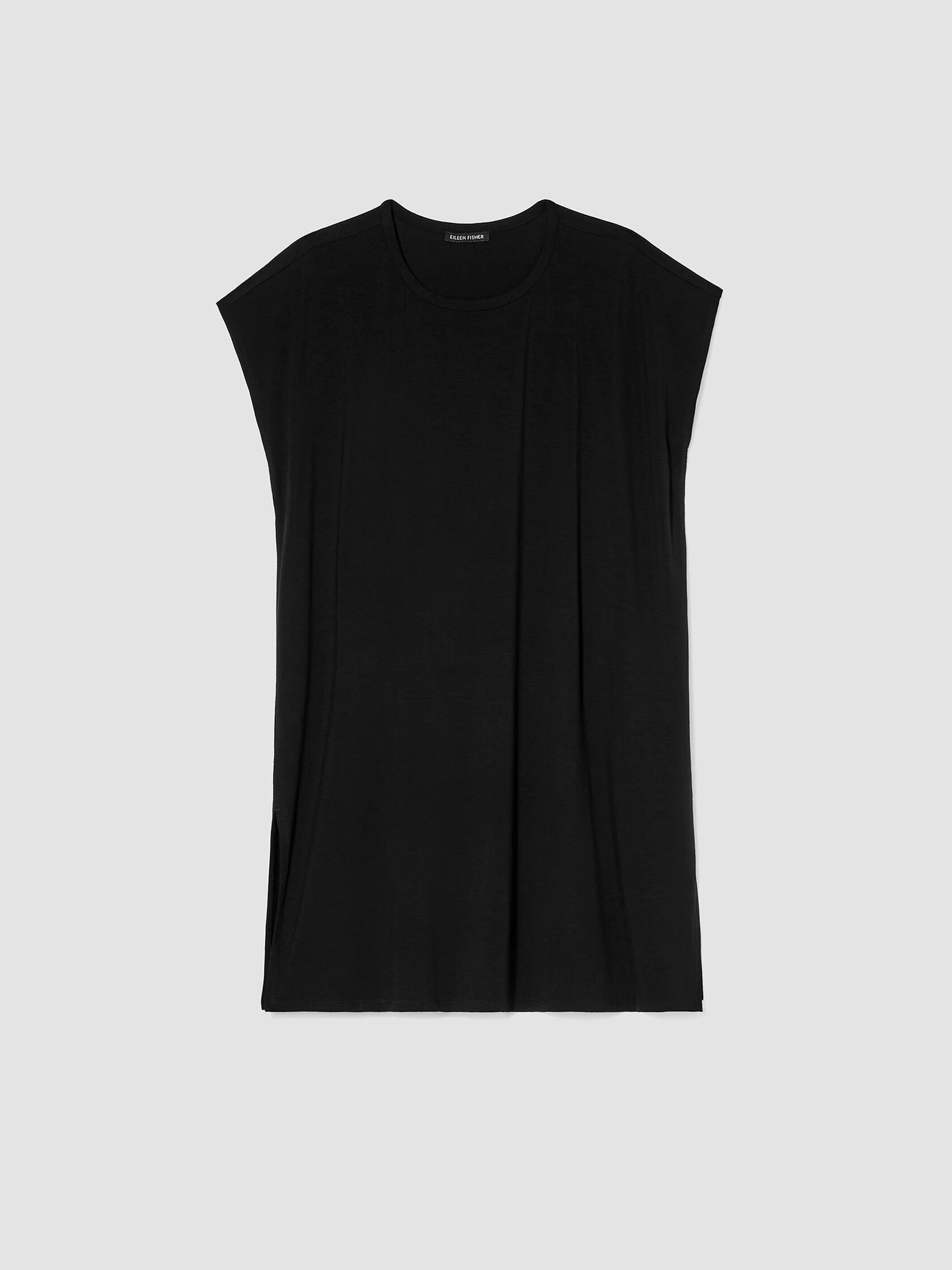 Fine Jersey Crew Neck LongTop