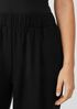 Soft Wool Flannel Pleated Tapered Pant