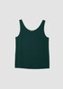 Stretch Silk Jersey Scoop Neck Tank