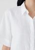 Organic Linen Classic Collar Short-Sleeve Shirt