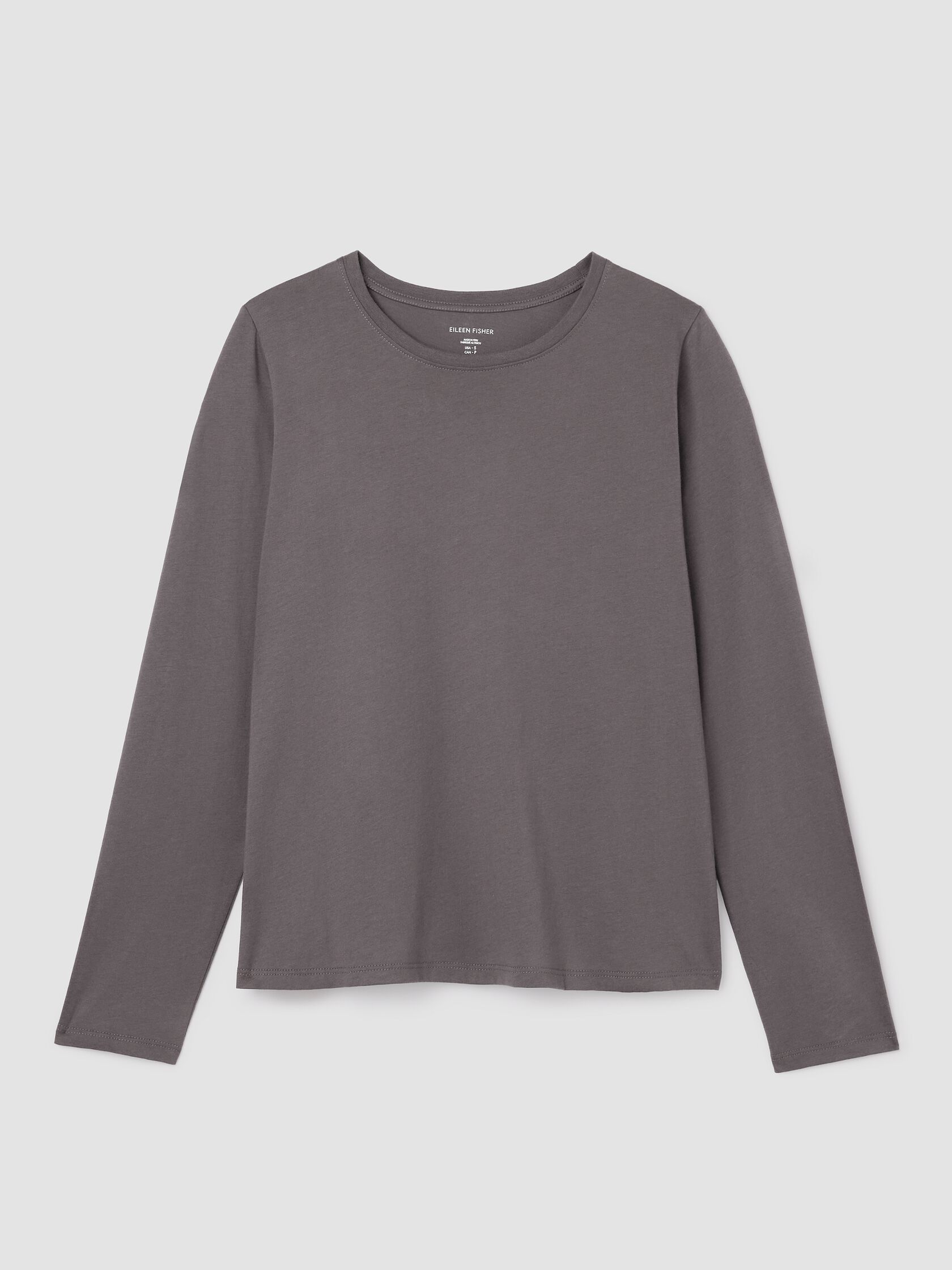 Organic Pima Cotton Jersey Long-Sleeve Tee