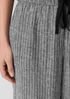 Puckered Organic Linen Wide-Leg Pant