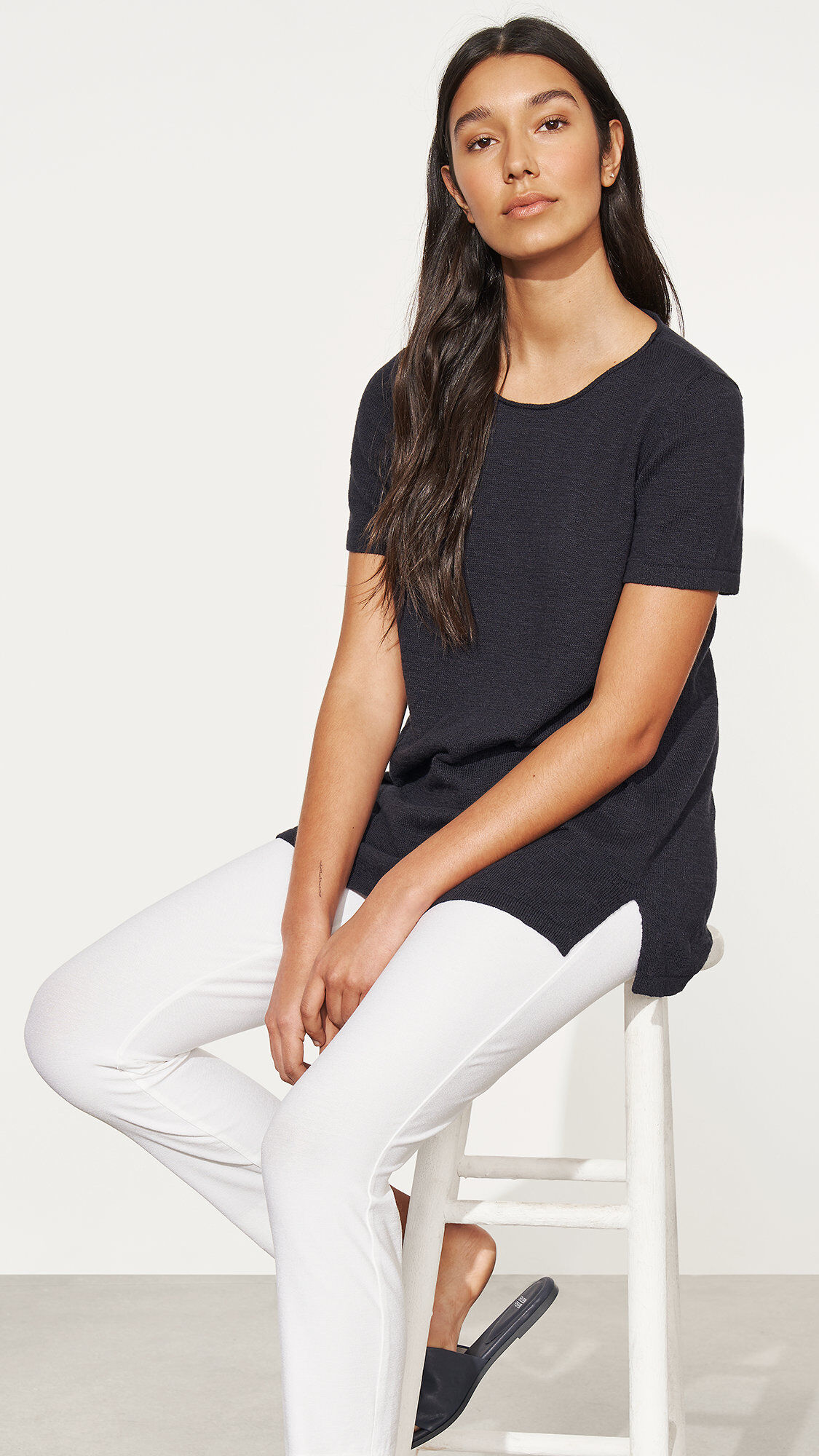 Organic Cotton Linen Slub Tunic