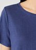 Organic Linen Jersey Crew Neck Tee