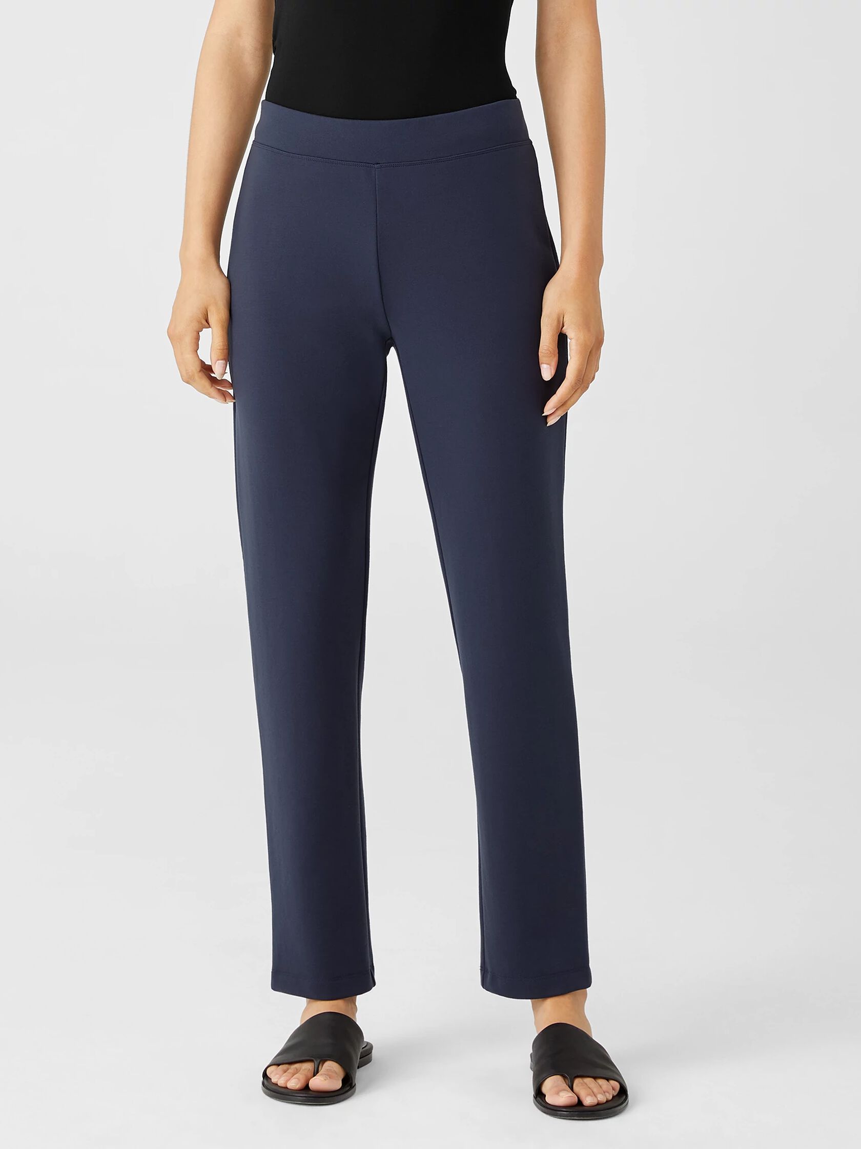 Washable Flex Ponte Pant | EILEEN FISHER