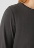 Fine Jersey Crew Neck Top