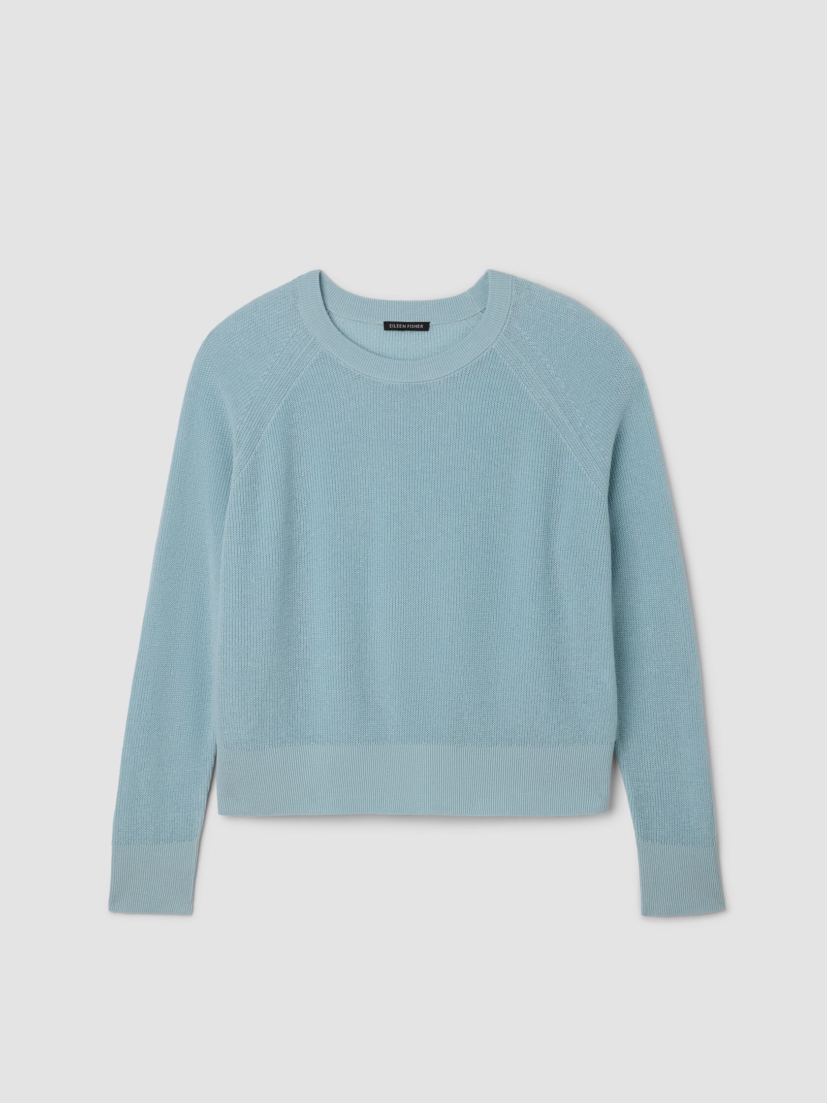 Organic Linen Cotton Wedge Sweater