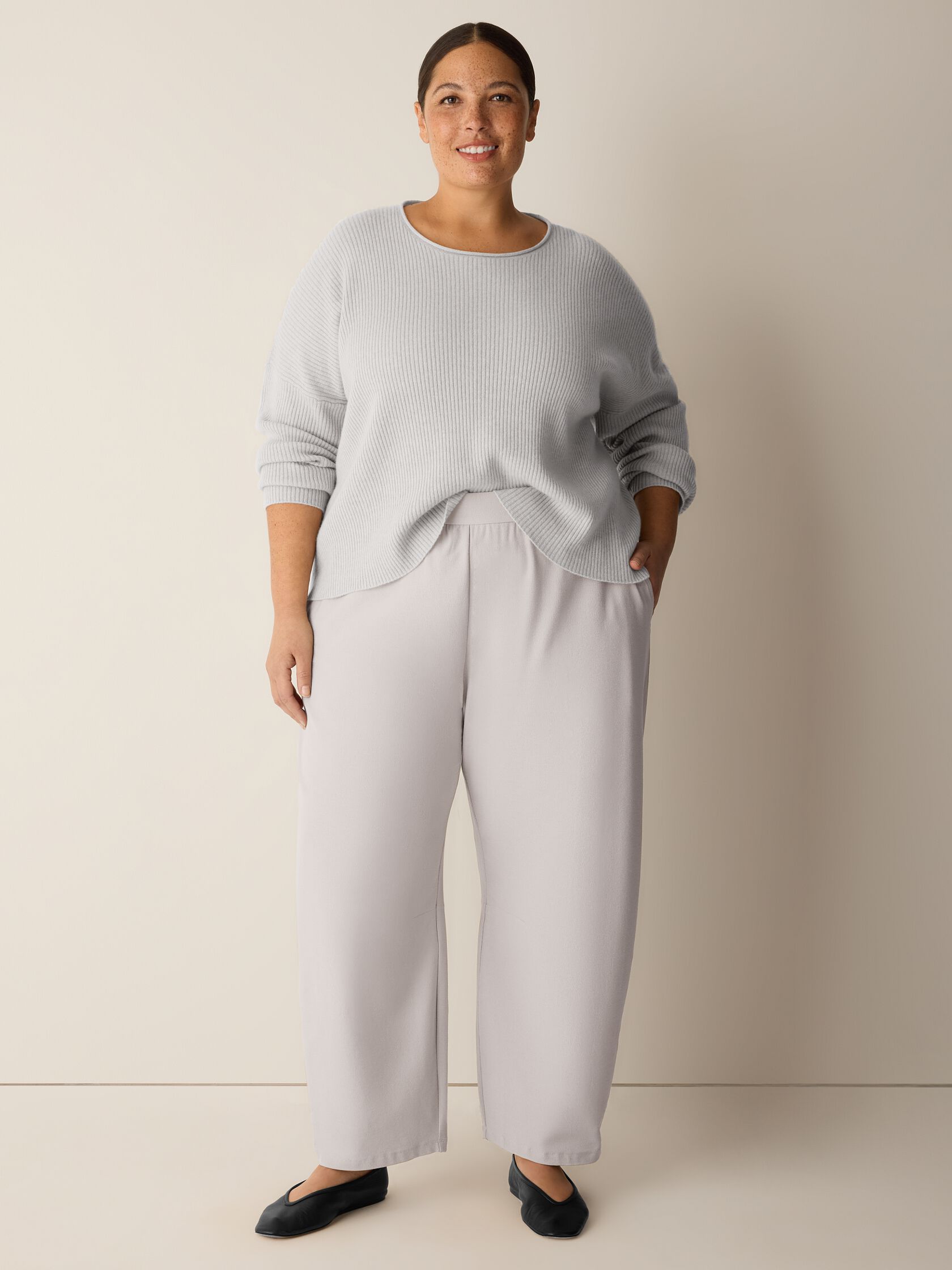 Washable Stretch Crepe Arch Pant